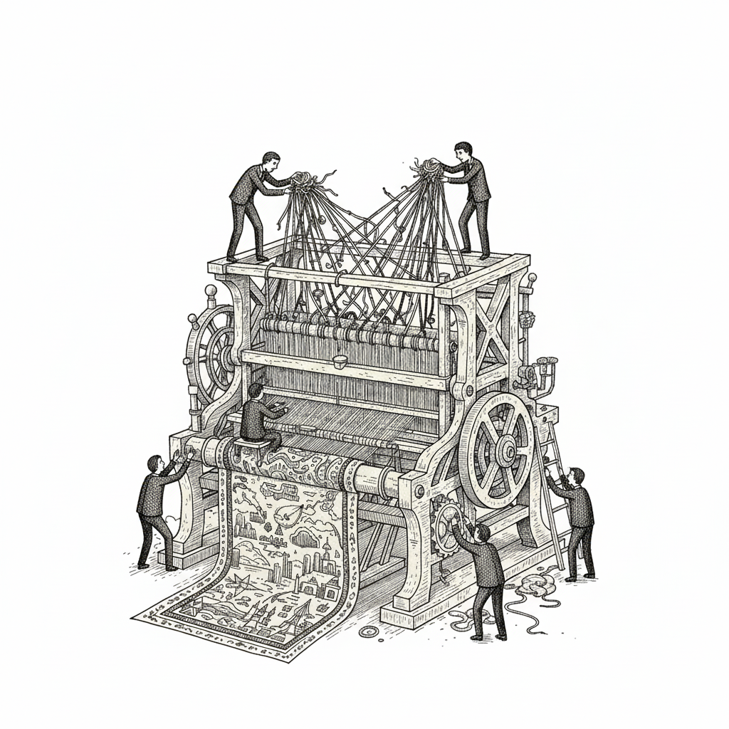 Loom Weaver - AI system for synthesizing knowledge and facilitating understanding